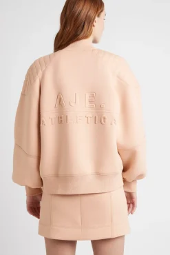 Classic Spacer Knit Bomber Jacket 704