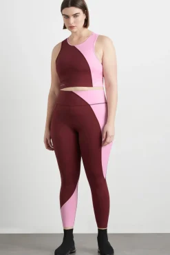 Colour Block Crop Top 336