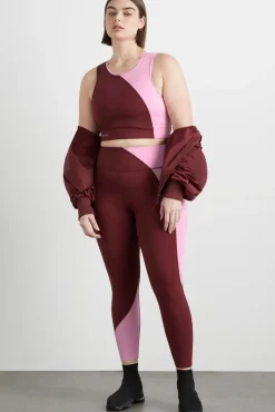 Colour Block Crop Top 336