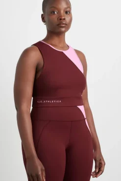 Colour Block Crop Top 336