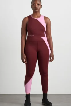 Colour Block Crop Top 336