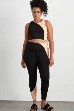 Colour Block Crop Top 336