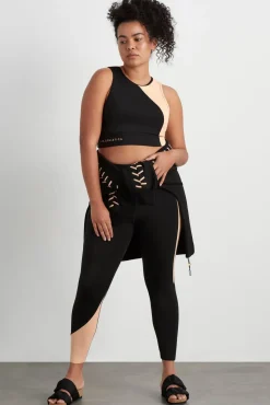 Colour Block Crop Top 336