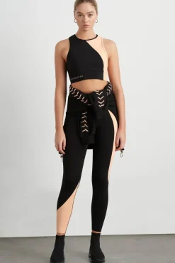 Colour Block Crop Top 336