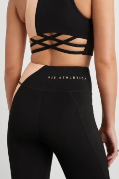 Colour Block Crop Top 336