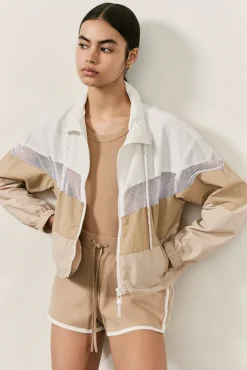 Colour Block Cropped Jacket 787