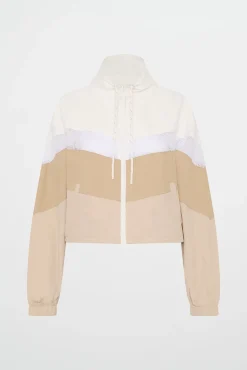 Colour Block Cropped Jacket 787