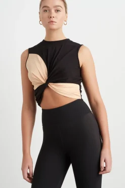 Colour Block Twist Tank 130