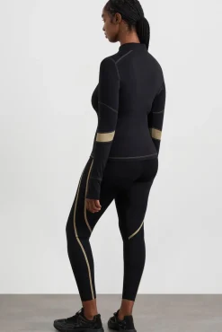 Colour Blocked Quarter Zip 758