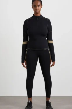 Colour Blocked Quarter Zip 758