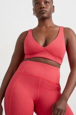 Contour Plunge Sports Bra 342