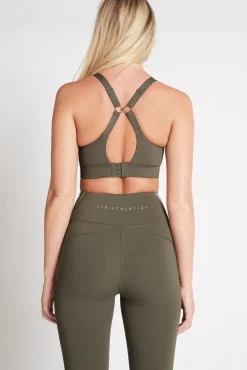 Contrast Adjustable Strap Sports Bra 321