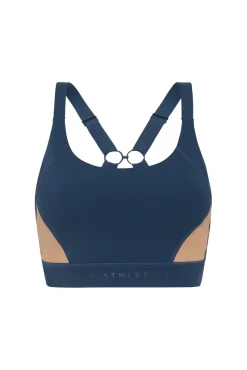 Contrast Adjustable Strap Sports Bra 321