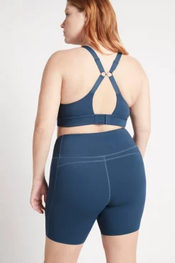 Contrast Adjustable Strap Sports Bra 321