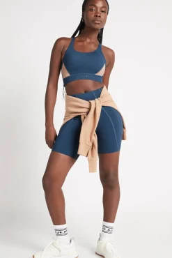 Contrast Adjustable Strap Sports Bra 321