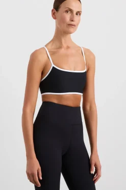 Contrast Bind Sports Bra 307