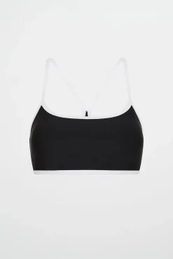Contrast Bind Sports Bra 307
