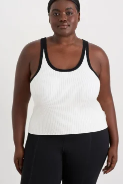 Contrast Knit Tank 142