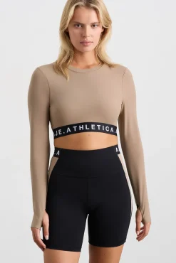 Contrast Layered Crop Top 380
