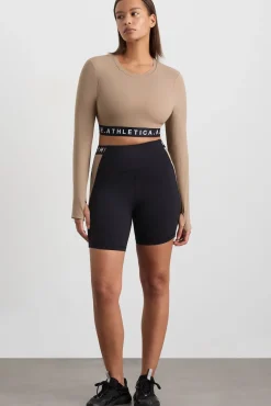 Contrast Layered Crop Top 380