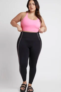 Contrast Logo Full Length Legging 203