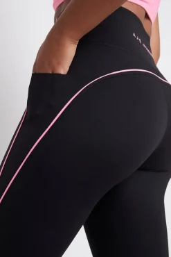 Contrast Logo Full Length Legging 203