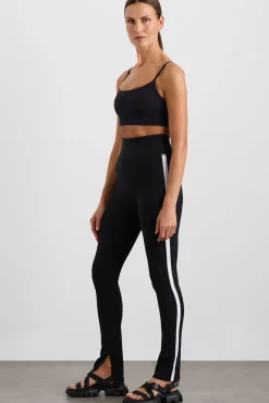 Contrast Split Hem Legging 205