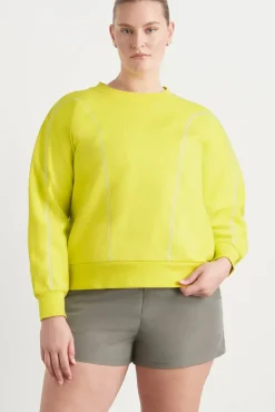 Contrast Stitch Crew Jumper 419