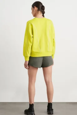 Contrast Stitch Crew Jumper 419