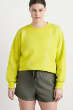 Contrast Stitch Crew Jumper 419