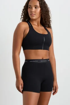 Contrast Zip Sports Bra 304