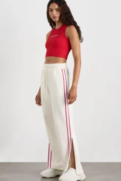 Contrast Zip Trackpants 504