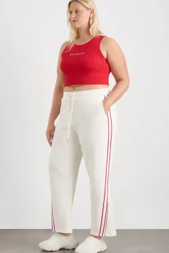 Contrast Zip Trackpants 504