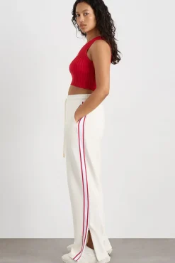 Contrast Zip Trackpants 504