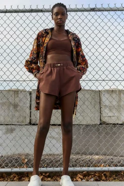 Cotton Crossover Shorts 603