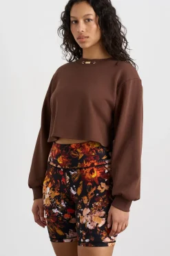 Cotton Terry Crew Jumper 413