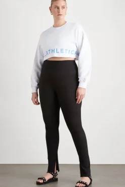 Crop Cut Out Crew Jumper 416