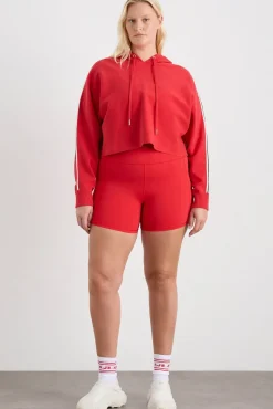 Crop Knit Hoodie 405