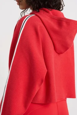 Crop Knit Hoodie 405