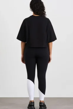 Crop Panel Tee 105