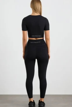 Crop Twist Front Tee 130