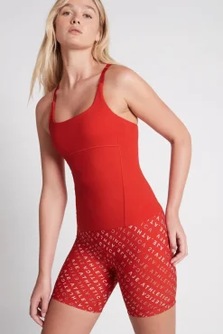 Cropped Adjustable Strap Racerback Tank 117