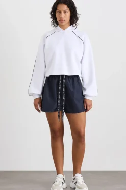 Cropped Contrast Hoodie 405