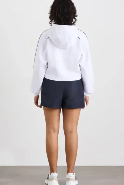 Cropped Contrast Hoodie 405