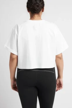 Cropped Embossed Classic Logo T-Shirt 105