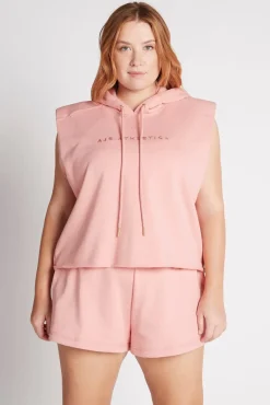 Cropped Established Short Sleeve Hoodie 402