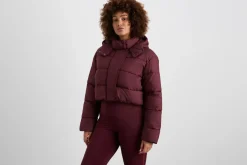 Cropped Hooded Puffer Jacket 764