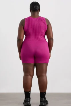 Cropped Knitted Logo Tank 135