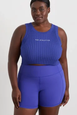 Cropped Knitted Logo Tank 135