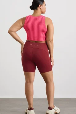 Cropped Knitted Logo Tank 135